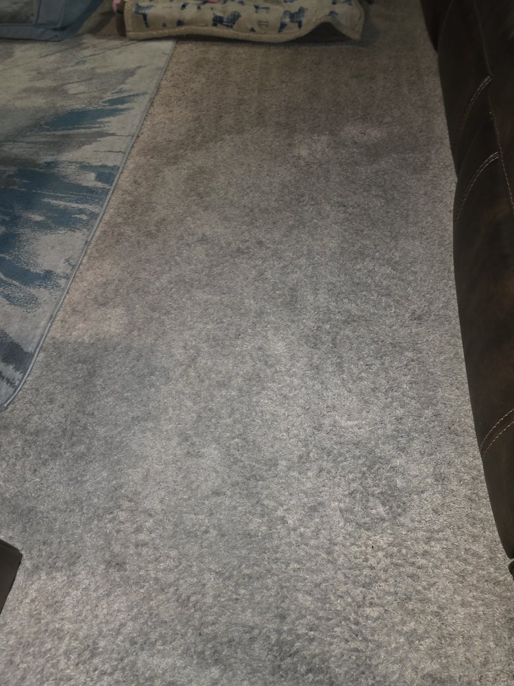 Carpet after deep cleaning by A Cleaning